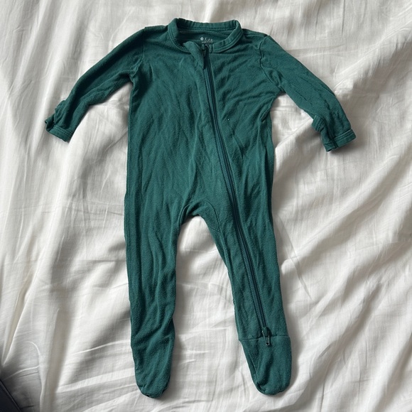 Kyte BABY Forest Green Footed NB Sleeper - Picture 1 of 2